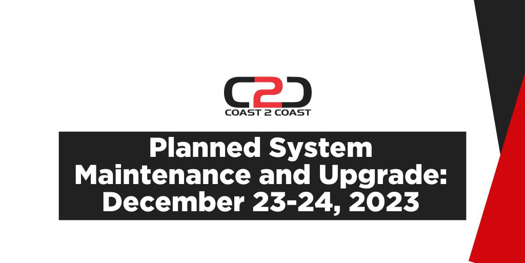 Planned System Maintenance and Upgrade: December 23-24, 2023