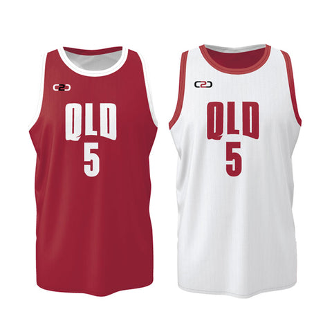 QLD Core Shorts Pro Sideseam Maroon Design Your Own Custom