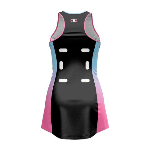 Miami Netball Dress "Back"