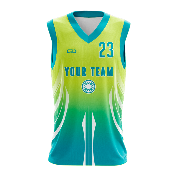Custom SAMURAI Core Basketball Singlet Front View