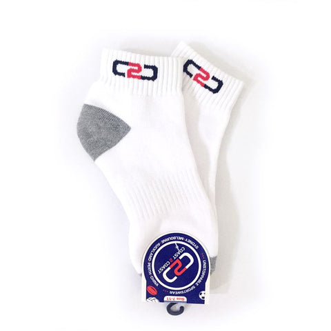 C2C Classic Ped / Anklet - White C2C Teamwear Stock 