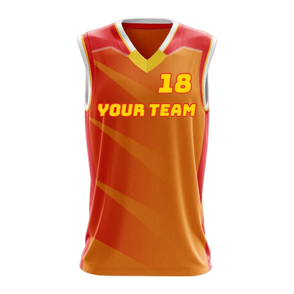 Custom Salt Lake Core Basketball Singlet Front View