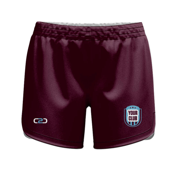 Custom Mythic Ladies Shorts 13CM Front View